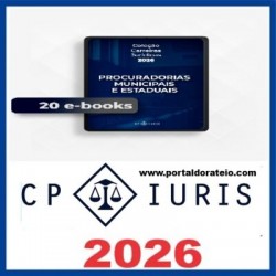 Combo E-books 2026 – Procuradorias Municipais e Estaduais CP Iuris