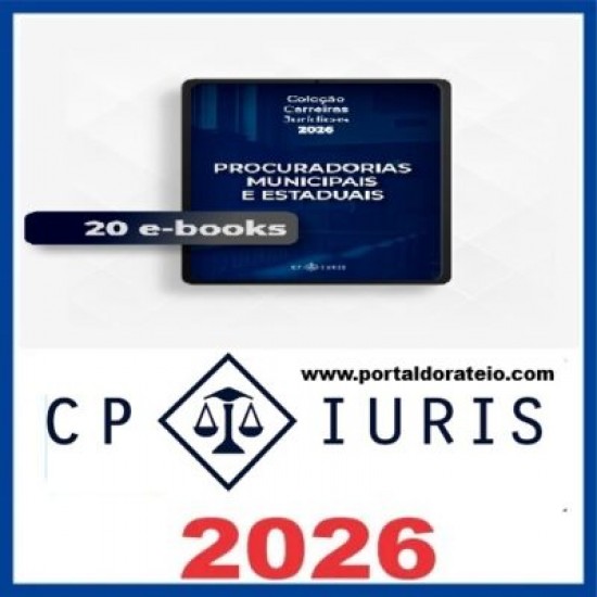 Combo E-books 2026 – Procuradorias Municipais e Estaduais CP Iuris