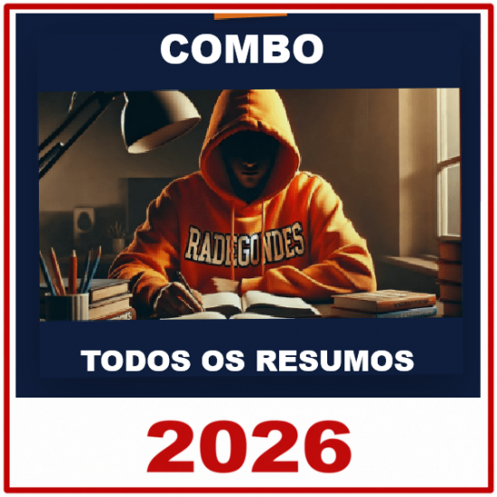 Combo Todos os Resumos Radegondes Resumos 2026