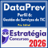 DataPrev (Perfil 6: Gestão de Serviços de TIC) Pacote - 2026 (Pós-Edital)