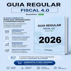Guia Regular Fiscal 4.0 Andrety - Vinte um Concursos 2026