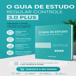 O Guia de Estudo Regular (Área Controle 3.0 Plus) Andrety - Vinte um Concursos 2026