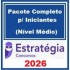 Pacote Completo p/ Iniciantes (Nível Médio) Estratégia 2026