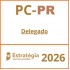 PC-PR (Delegado) Pacote Teórico - 2026 - Estratégia