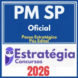 PM SP (Oficial + Passo) Pós Edital – Estratégia 2026