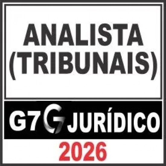 Analista (Tribunais) G7 Jurídico 2026