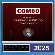 Combo de Direito Administrativo Completo RJ Plus 2025