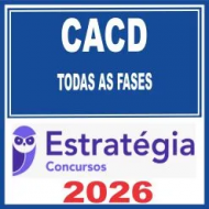 CACD Admissão à Carreira de Diplomata (Todas as Fases) Estratégia 2026