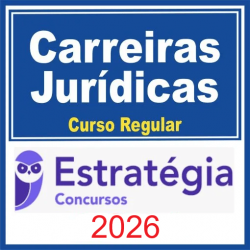 Carreiras Jurídicas (Curso Regular) Estratégia 2026