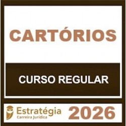Cartórios - Estratégia (Regular) 2026