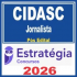 CIDASC (Jornalista) Pós Edital – Estratégia 2026