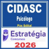 CIDASC (Psicólogo) Pós Edital – Estratégia 2026