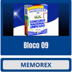 Memorex CNU (BLOCO 09) Pensar Concursos Pós Edital