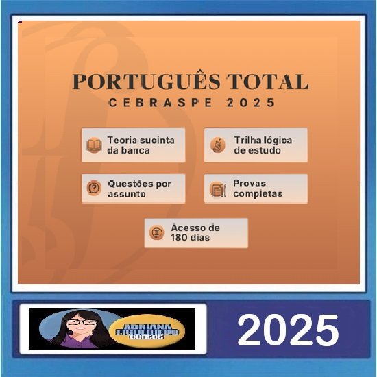 Português Total Cebraspe 2025 Adriana Figueiredo