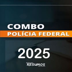 Combo Polícia Federal Radegondes Resumos 2025