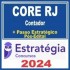 CORE RJ (Contador + Passo) Pós Edital – Estratégia 2024