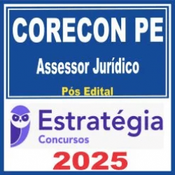 CORECON PE (Assessor Jurídico) Pós Edital – Estratégia 2025