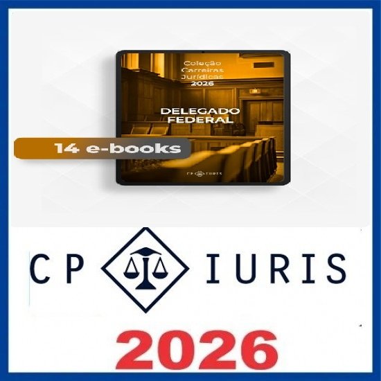 Combo E-books 2026 – Delegado Federal