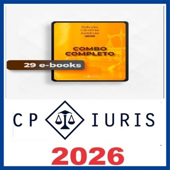 Coleção E-books Carreiras Jurídicas 2026 CP Iuris