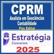 CPRM (Analista em Geociências – Contabilidade) Pós Edital – Estratégia 2025