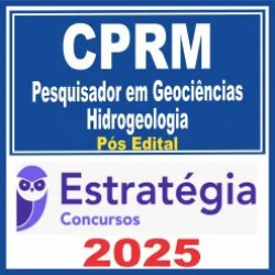 CPRM (Analista em Geociências – Direito) Pós Edital – Estratégia 2025