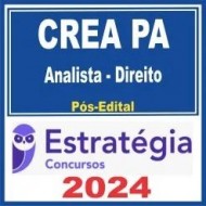 CREA PA (Analista – Direito) Pós Edital – Estratégia 2024