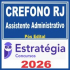 CREFONO RJ (Assistente Administrativo) Pós Edital – Estratégia 2026