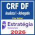 CRF DF (Analista I – Advogado) Pós Edital – Estratégia 2026