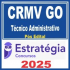 CRMV GO (Técnico Administrativo) Pós Edital – Estratégia 2025