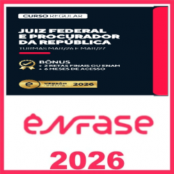 Curso Juiz Federal e Procurador da República Enfase 2026.1