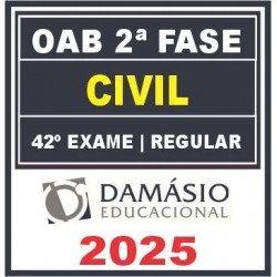 OAB 2ª Fase 42ª Exame (Civil) Damásio 2025