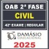 OAB 2ª Fase 42ª Exame (Civil) Damásio 2025