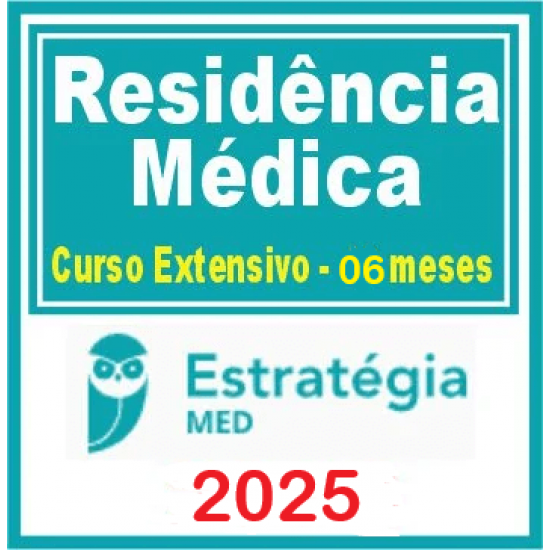 Curso Intensivo para Residência Médica 2025 Estratégia