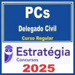 PCs (Delegado) Curso Regular – Estratégia 2025