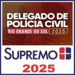 DPC RS (Delegado de Polícia Civil Rio Grande do Sul) Supremo TV 2025
