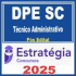 DPE SC (Técnico Administrativo) Pós Edital – Estratégia 2025
