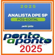 DPE-SP - Analista de Direito Pós-edital Ponto a Ponto