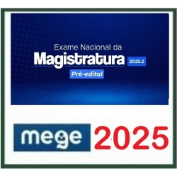 ENAM 2025.2 (Pré-edital) MEGE 2025.2