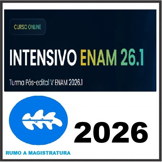 INTENSIVO ENAM 26.1 Rumo a Magistratura