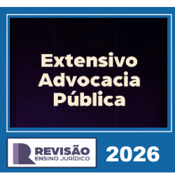 Extensivo Advocacia Pública Revisão PGE 2026