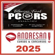 PC/RS - Delegado - Combo Extensivo: Português Teórico + Resolução de Questões Pós Edital - Andressan 2025