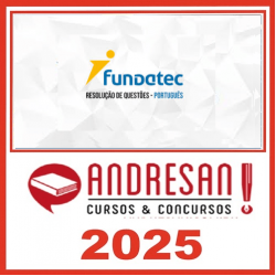 FUNDATEC - Português - Resolução de Questões Andresan 2025