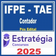 IFPE – TAE (Contador) Pós Edital – Estratégia 2025