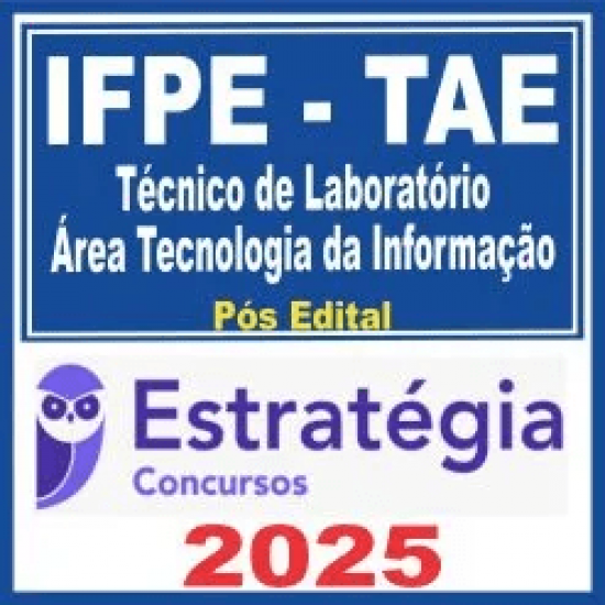 IFPE – TAE (Professor – Controle e Processos Industriais – Mecânica) Pós Edital – Estratégia 2025