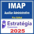 IMAP (Auxiliar Administrativo) Pós Edital – Estratégia 2025