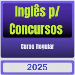 Inglês p/ Concursos - Curso Regular Estratégia 2025