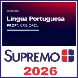 Língua Portuguesa (Matéria Isolada) Supremo Tv 2026