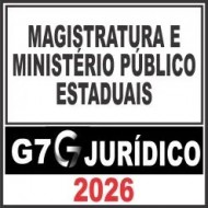 Magistratura e Ministério Público Estaduais – G7 Jurídico 2026