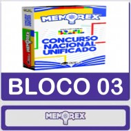 Memorex CNU Bloco 03 Ambiental, Agrário e Biológicas Pensar Concursos Pós Edital