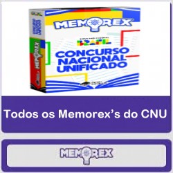 COMBO APROVA CNU Todos os Memorex’s do CNU Pensar Concursos Pós Edital 2025